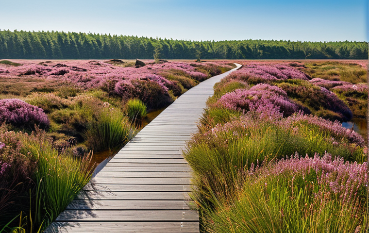 자연생태복원기사 이직을 위한 포트폴리오 준비법 - **
"Restored moorland landscape in Lower Saxony, Germany. Heather blooming, diverse wetland plants,...